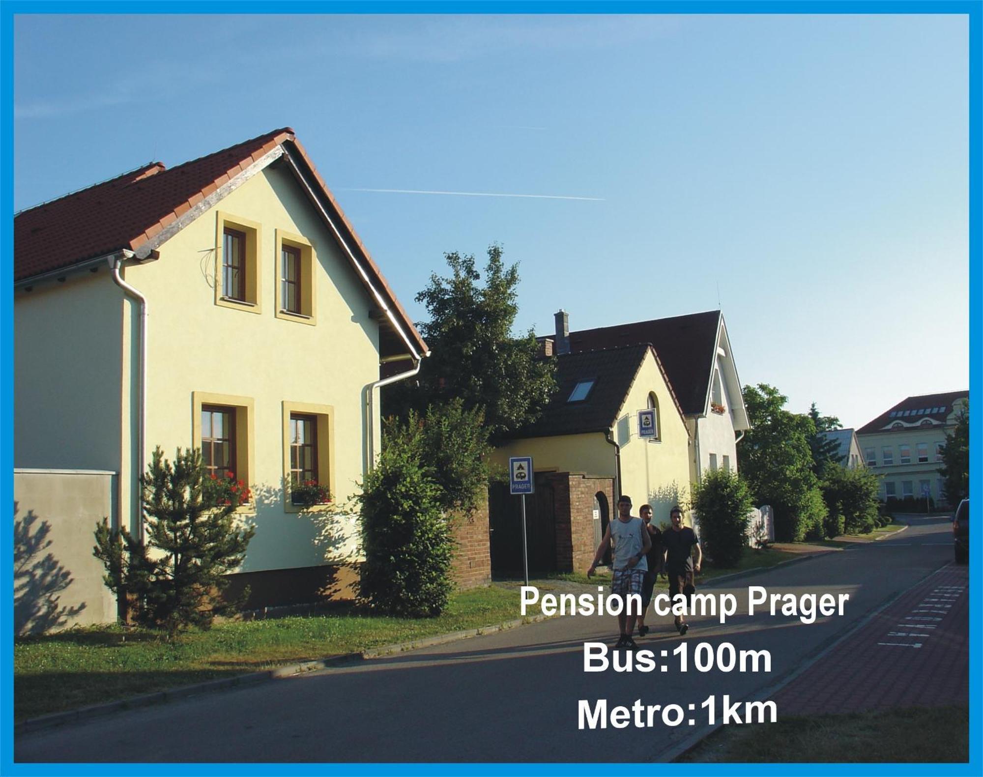 Pension Camp Prager Exterior foto